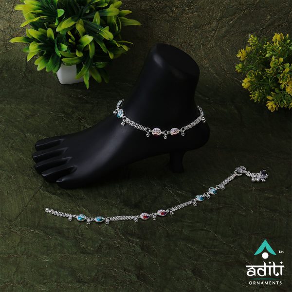 Concept Chain Payal, D Payal, Silver Payal, Aditi Ornaments