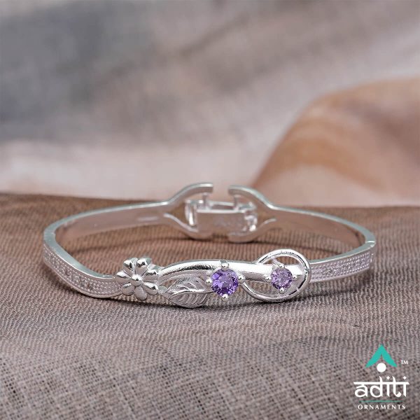 Ladies Kada, Micro Ladies Kada, Silver Kada, Aditi Ornaments