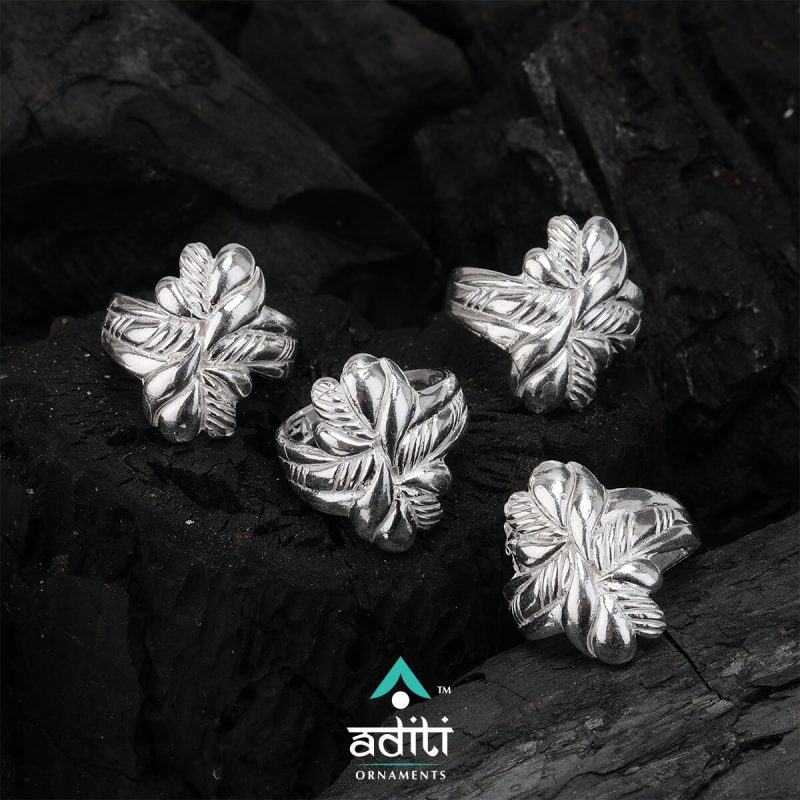 Plain Singapuri Bichiya, Silver Bichiya, Aditi Ornaments