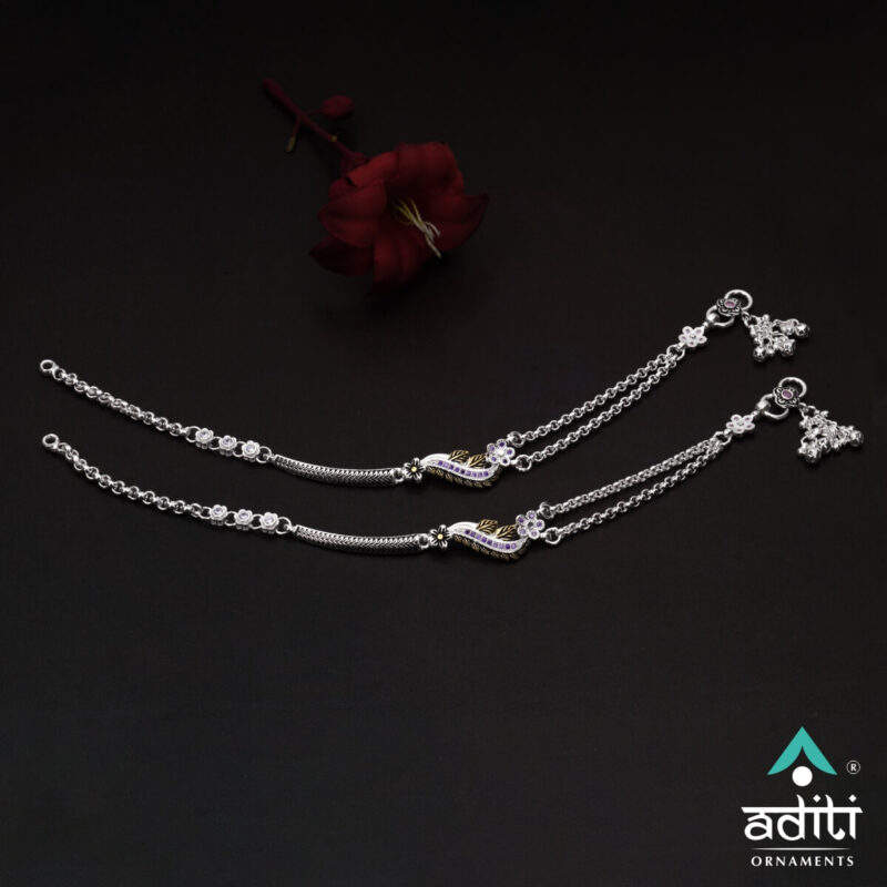 Premium Collection Silver Payal Manufacturer, Wholesaler Aditi Ornaments